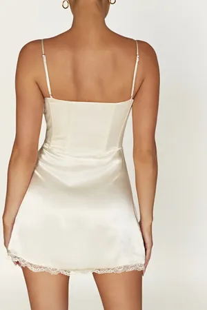 Meshki Khalil a Satin Corset Mini Dress thumbnail 7
