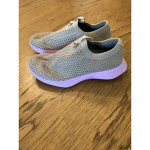 Allbirds Women’s Tree Dasher Sneakers Gray/Pink TD1W8 thumbnail 3