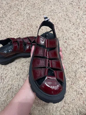 Miista burgundy sandals Red Size 6.5 thumbnail 3
