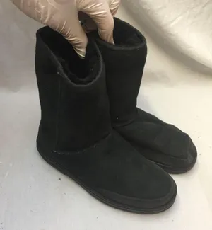 Mini UGG Black Boots Size: 5 thumbnail 1