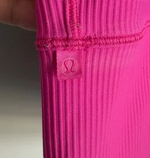 Lululemon Power Pivot Tank Top Ribbed Sonic Pink thumbnail 3