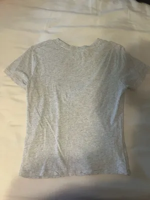 Brandy Melville Grey USA Flag Tee thumbnail 2