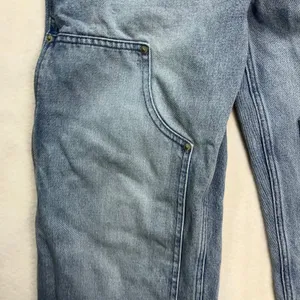Pacsun Baggy Carpenter Jeans Light Wash Denim Women's Size 28x30‎ thumbnail 4