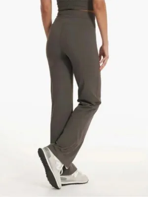 Vuori Women’s Daily Wide Leg Leggings Pants Pull On High Rise in Green L thumbnail 2