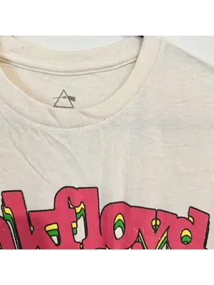 NEW Pink Floyd UFO Raw Hem Short Sleeve T-Shirt - Size: Small thumbnail 3