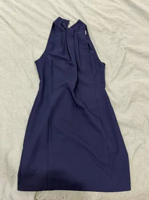 Cute Navy Cocktail Dress Blue Size 4 thumbnail 1