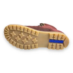 Birkenstock Women's‎ Size 7 Nubuck Leather Laced Ankle Boots Burgundy EU 38 thumbnail 7