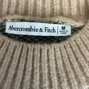 Abercrombie Brushed Leopard Print Short Sleeve Mockneck Sweater thumbnail 7