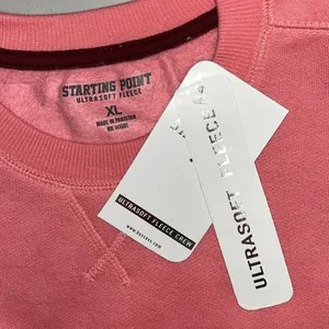 Starting Point NWT Size XL Pink Ultra Soft Fleece Lined Sweatshirt Top thumbnail 4