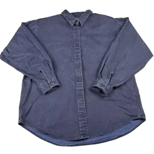 Panhandle Slim Vintage USA Western Denim Shirt Long Sleeve Size Medium Cotton‎ thumbnail 2