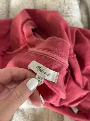 Madewell 100% Cotton T-shirt XXS thumbnail 5