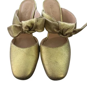 Madewell Zoe bow mules thumbnail 1