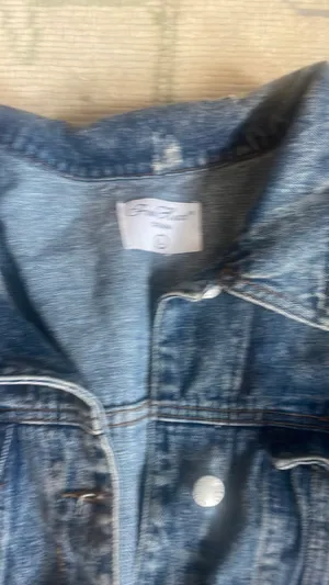 Free Heart Oversized Denim Jacket thumbnail 2