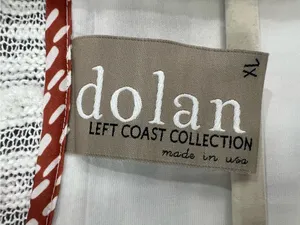 Anthropologie Dolan Open Front Lightweight Cardigan - White XL thumbnail 2