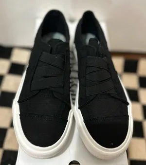 Gypsy‎ Jazz Black and White Sneakers Classic Canvas Design thumbnail 1