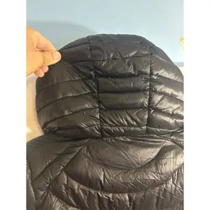 Calvin Klein Womens Packable Premium Down Puffer Jacket Black Hooded Medium M thumbnail 3