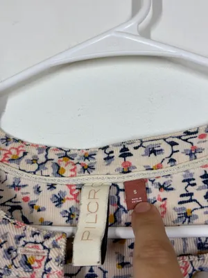 Anthropologie Pilcro Marta Tiered Corduroy Dress Size Small thumbnail 11