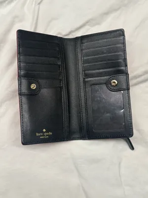 Kate Spade Wallet Pink Leather thumbnail 3
