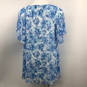 Show Me Your Mumu blue floral front tie dress thumbnail 8