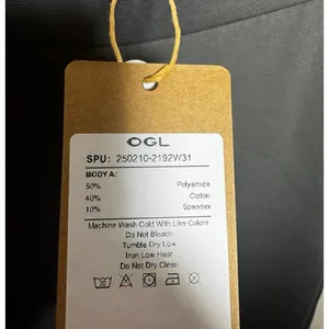 Brand New OGL Women's Size Small Textured Mid Rise Pull-on Straight Pant Pockets thumbnail 7