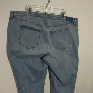 Abercrombie & Fitch Curve Love Ultra High Rise 90s‎ Straight Jean Size 24 Long thumbnail 6
