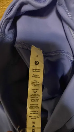 Lululemon Wild Indigo Tight Wunder Train Leggings thumbnail 3