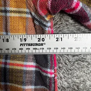 American Eagle Boyfriend Fit Button Up Flannel Sz S thumbnail 6