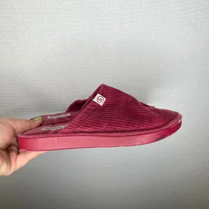 Brunch l'Appartement Burgundy Corduroy Slippers Women's Slide House Shoes thumbnail 3