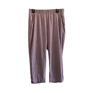 Duluth Trading Co purple lounge pants Medium travel comfy thumbnail 2