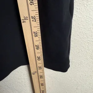 Abercrombie & Fitch Women Size Medium Split Cuff‎ Ponte Squareneck Mini Dress thumbnail 2