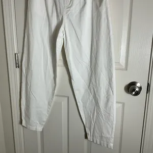 Zara High-Waisted Balloon Fit Pants - Off-White Size 4 thumbnail 7