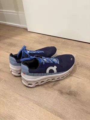 On Cloud Cloudmonster Running Shoes Size 7.5 Blue thumbnail 2