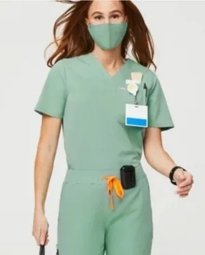 Figs Jade Catarina Scrub Top Limited Edition thumbnail 1
