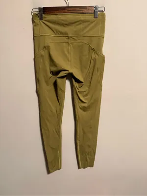 Lululemon Fast and Free High-Rise Tight 28" Non-Reflective Suede Grape Leaf- 6 thumbnail 2