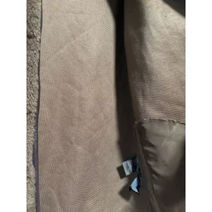 H&M Brown Faux Sherpa Snap Button Jacket S thumbnail 6