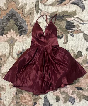 Red Homecoming Dress thumbnail 1