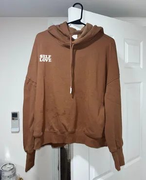 Sage Collective SELF LOVE brown Hoodie thumbnail 1