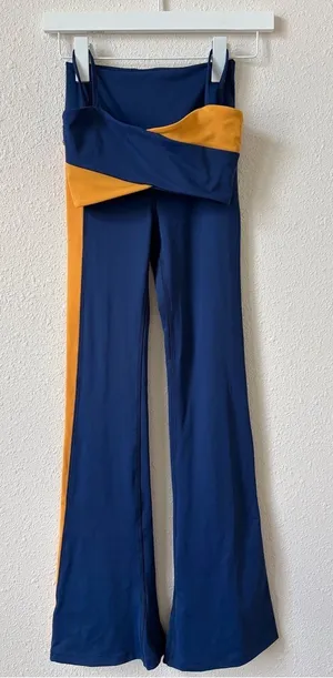 Tiger Friday Kennedy Flares & Crop Top Bra in Firefly Adult XS Athleisure Sporty thumbnail 1