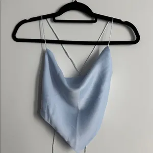 Princess Polly Women's Blue Crop Top Size 2 thumbnail 5