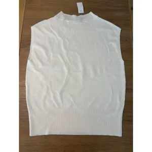 Women’s Ann Taylor LOFT White Knit Tank Top Size Large NWT thumbnail 4