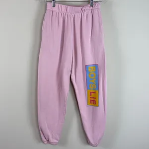 Boys‎ Lie Better Half Mac Slim Sweatpants in Pink Size Small thumbnail 3