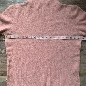 Madewell Blush Pink Turtleneck Sweater Merino Wool & Alpaca Blend L thumbnail 3