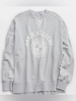 Aerie Big Chill Crew Sweatshirt Dance Academy thumbnail 5