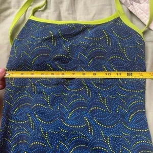 Speedo Reversible One Piece Swim‎ Suit Size S Small EUC! thumbnail 4