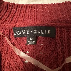 Love Ellie Open Knit Cardigan - NWOT - Size M thumbnail 5