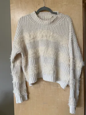 Dreamers Fuzzy Stripe Sweater thumbnail 1