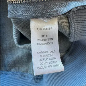 FATE‎ Distressed Denim Sweatshirt, Size large Blue thumbnail 8