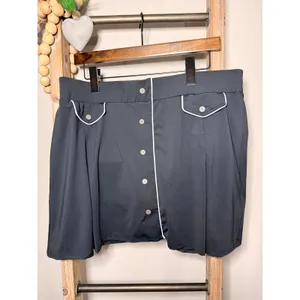 Penguin Black White Stitching Mini Golf Skort‎ Size X Large thumbnail 2