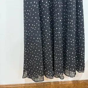 Stephanie Charles black/white polka dot dress Size 10 thumbnail 4