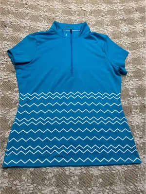 Nancy Lopez Golf blue zip thumbnail 2